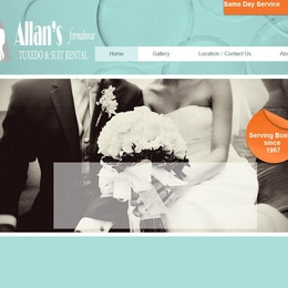 Photo of Allan's Formal Wear, a wedding tuxedos and suits in Boston