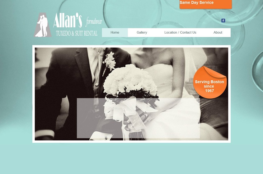 Allan's Formal Wear wedding vendor photo