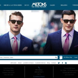 Photo of Miltons, a wedding tuxedos and suits in Boston