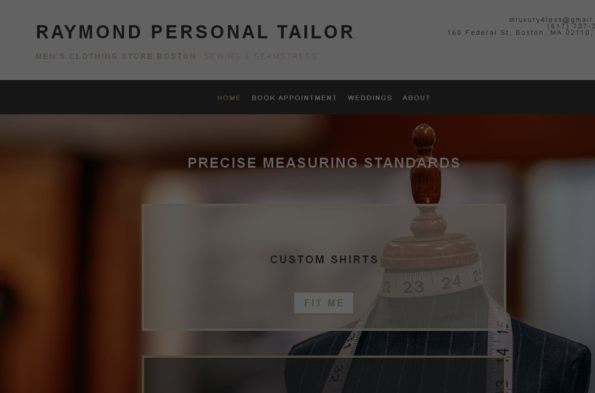 Raymond Personal Tailor wedding vendor photo