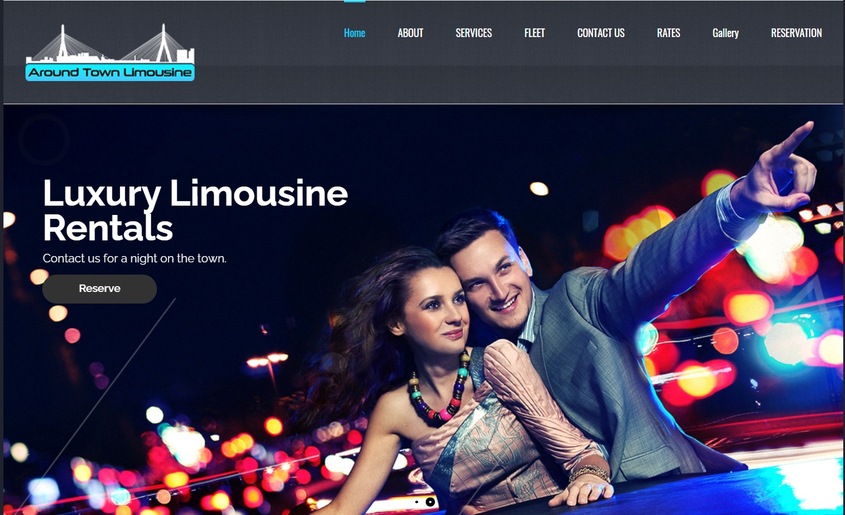 Around Town Limousine wedding vendor photo