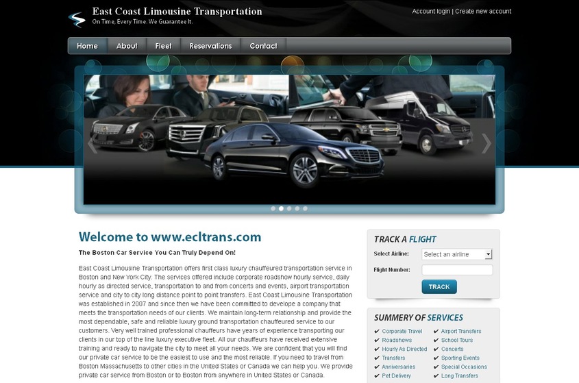 East Coast Limousine Transportation wedding vendor photo