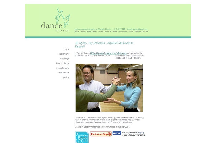 Dance in Boston wedding vendor photo