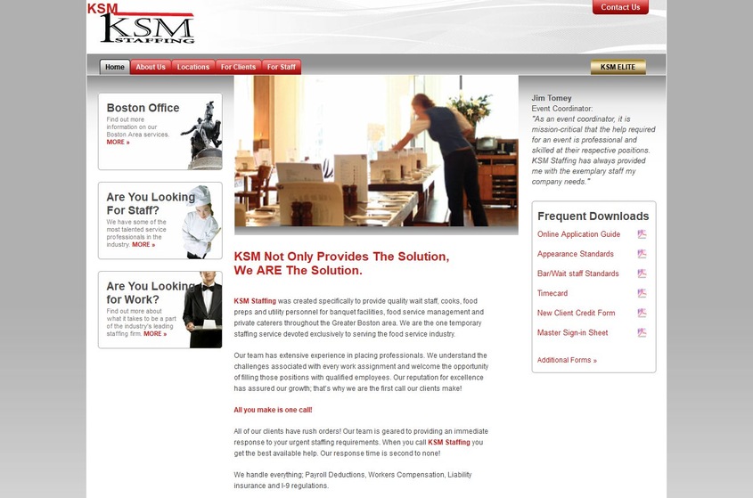 KSM Staffing wedding vendor photo