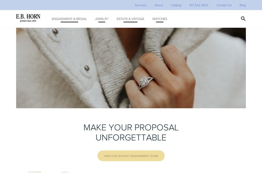 E.B. Horn Company wedding vendor photo