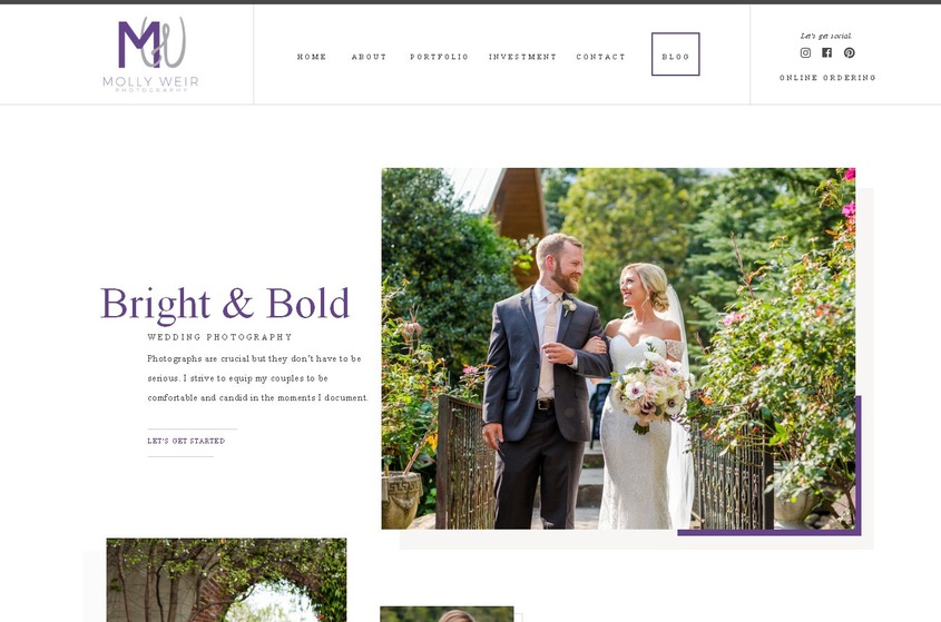 Molly Weir Photography wedding vendor photo