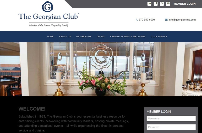 The Georgian Club wedding vendor photo