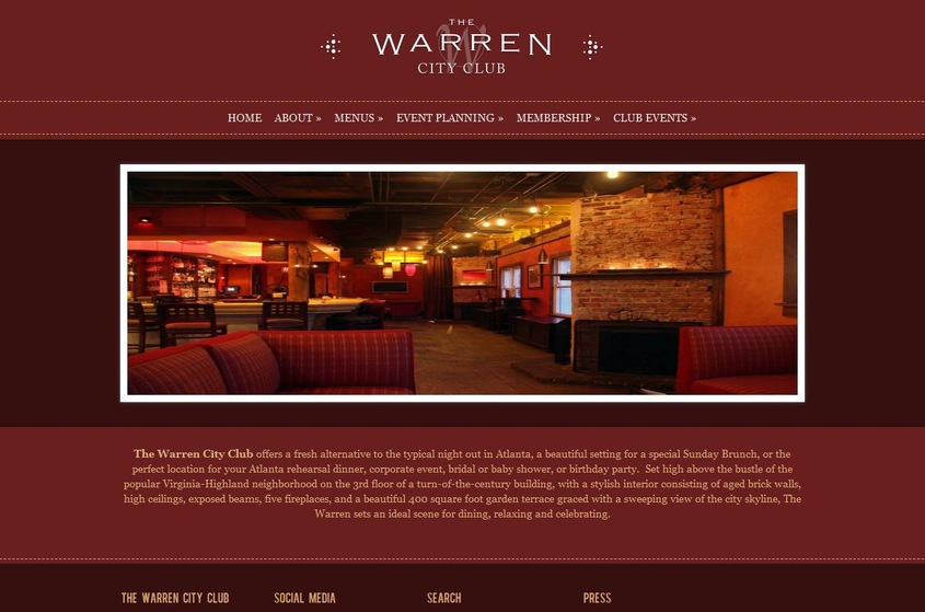 The Warren City Club wedding vendor photo