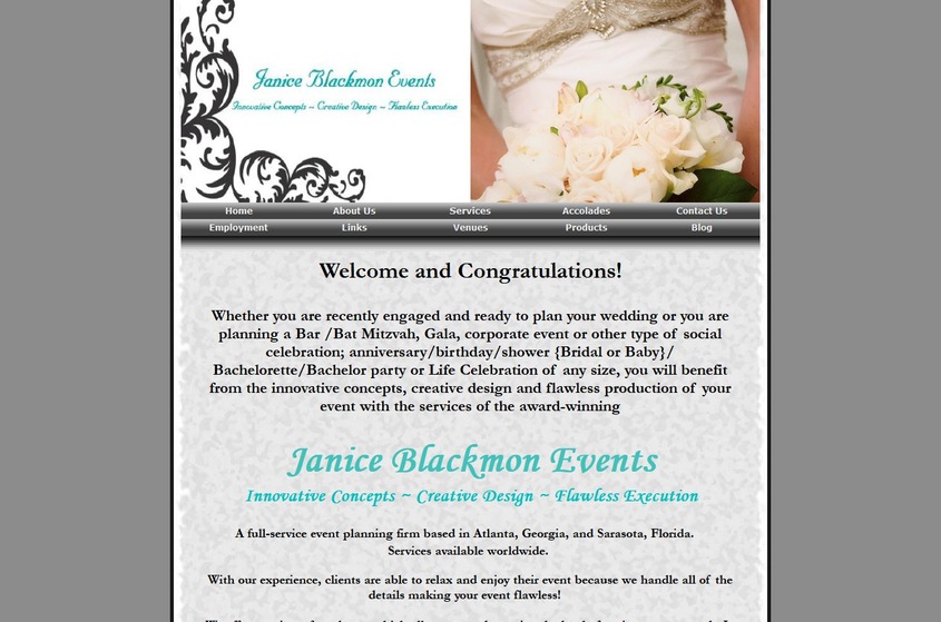 Janice Blackmon Events wedding vendor photo