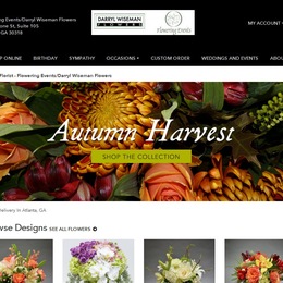 Photo of Darryl Wiseman Flowers, a wedding florist in Atlanta