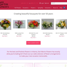 Photo of Dan Martin Flowers, a wedding florist in Atlanta