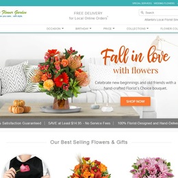 Photo of The Flower Garden, a wedding florist in Atlanta