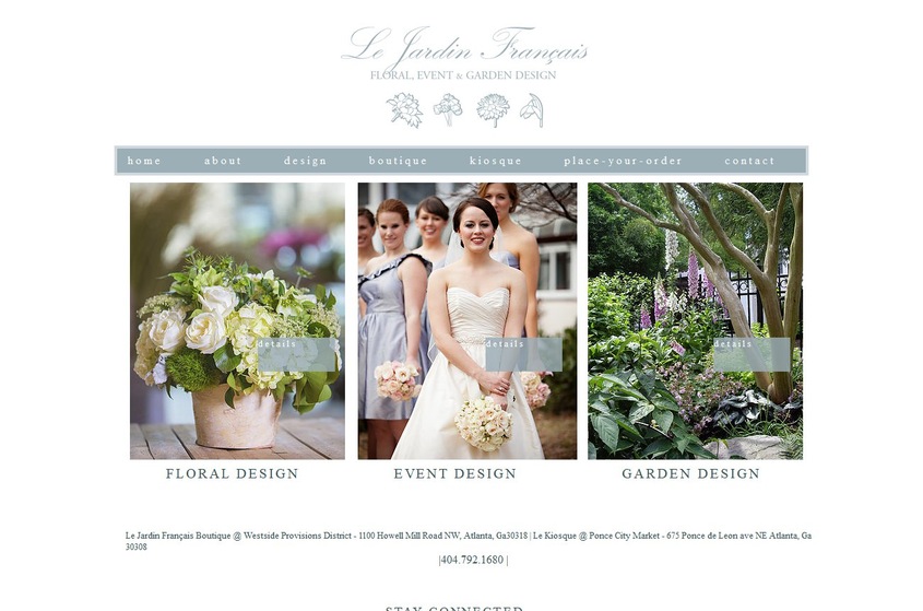 Le Jardin Francais Boutique wedding vendor photo