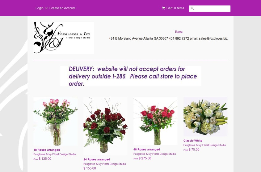 Foxgloves & Ivy Floral Design Studio wedding vendor photo