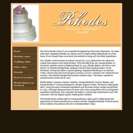 Photo of Rhodes Bakery, a wedding cake bakery in Atlanta