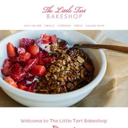 Photo of The Little Tart Bakeshop, a wedding cake bakery in Atlanta