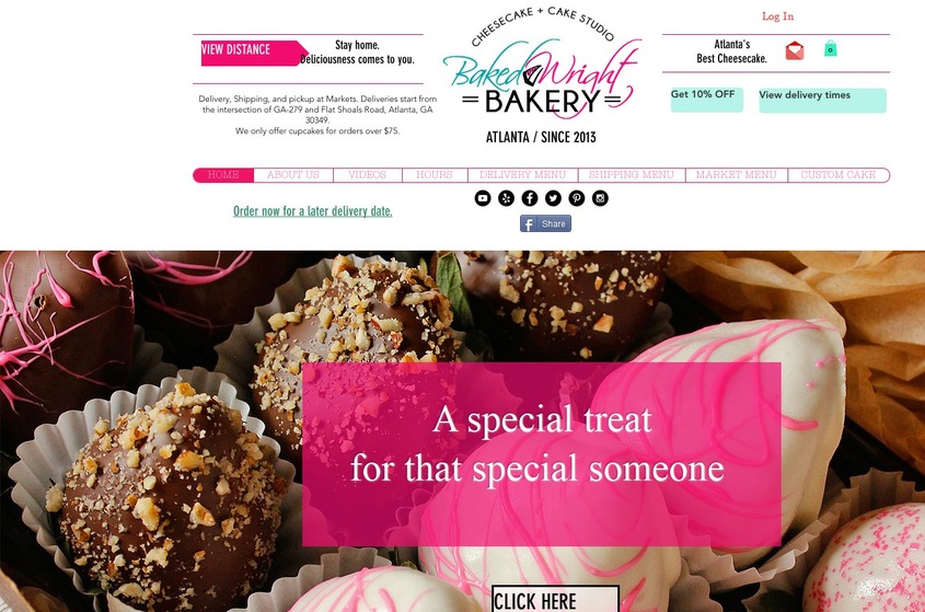 Baked Wright Bakery wedding vendor photo