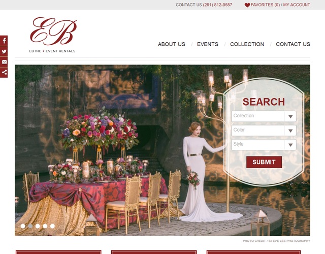 EB Inc Events wedding vendor photo