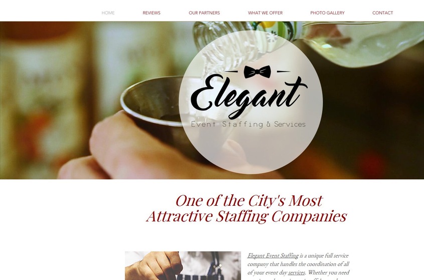 Elegant Event Staffing wedding vendor photo