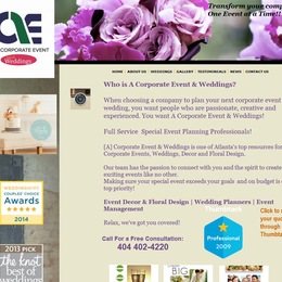 Photo of A Corporate Event & Weddings, a wedding planner in Atlanta