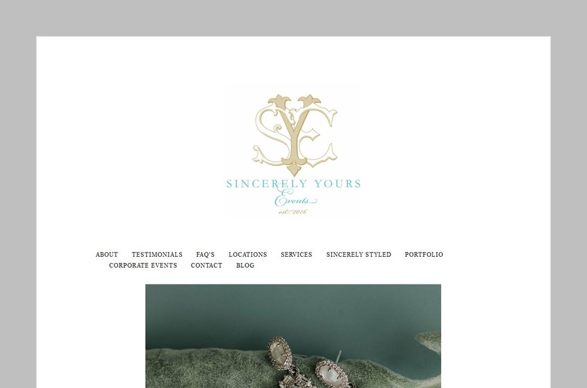 Sincerely Yours Events wedding vendor photo