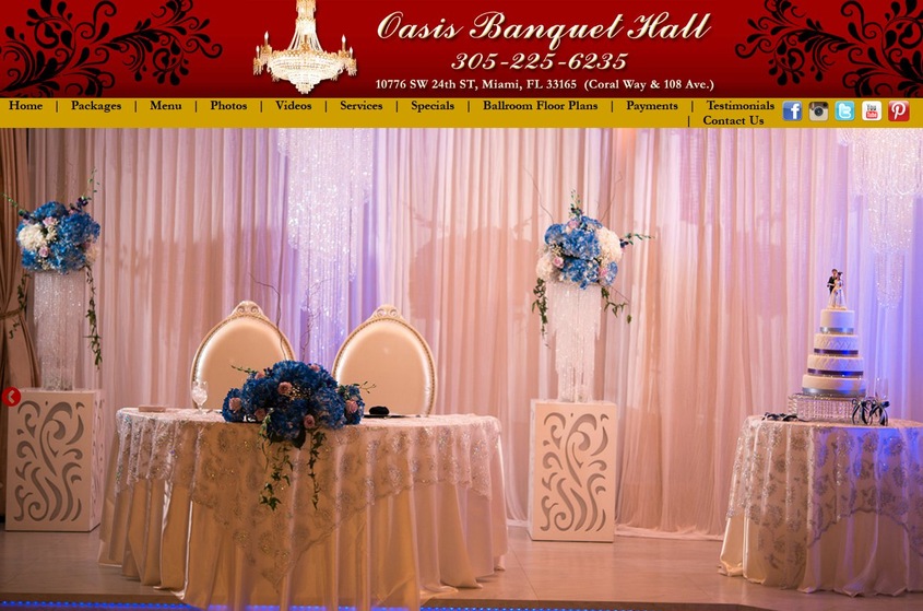 Oasis Banquet Hall wedding vendor photo