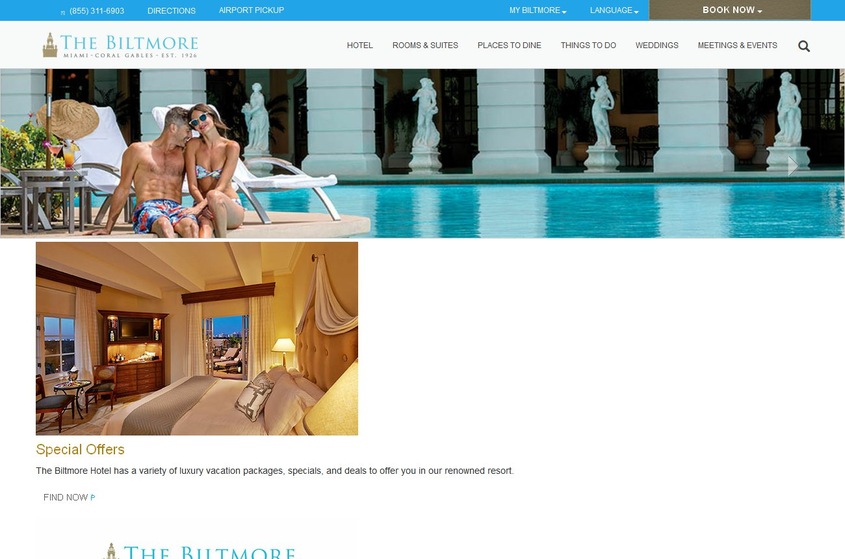 Weddings and Events at The Biltmore Hotel wedding vendor photo