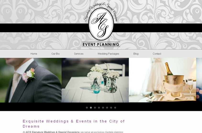 ACS Signature Weddings & Special Occasions wedding vendor photo