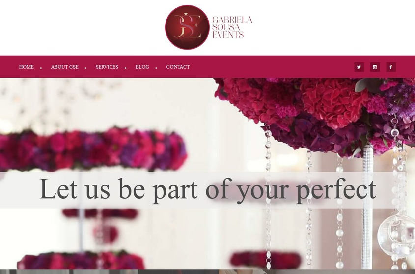 Gabriela Sousa Events wedding vendor photo