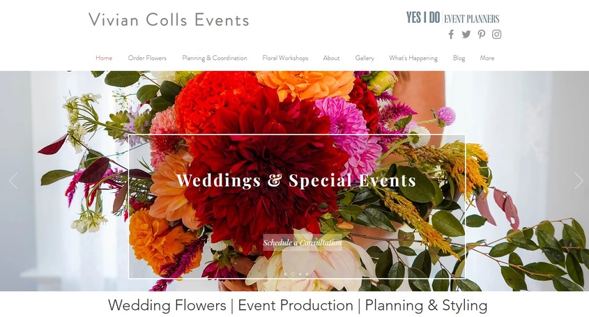 Vivian Colls Events wedding vendor photo