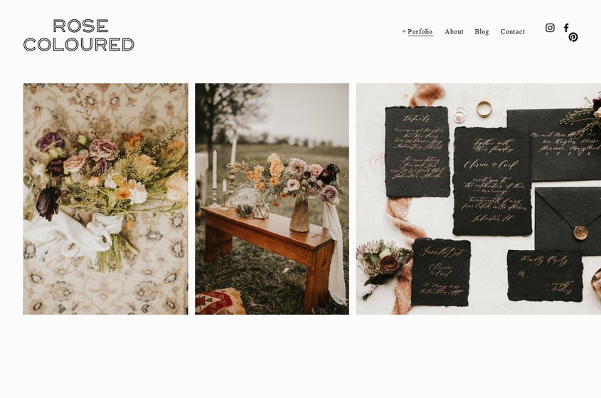 Rose Coloured Floral  wedding vendor photo