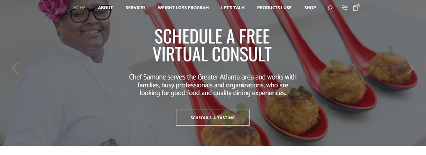 Chef Samone wedding vendor photo