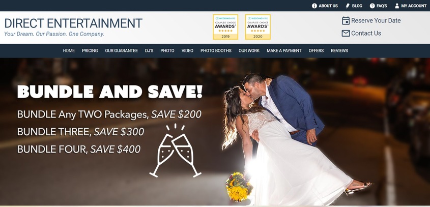 Direct Entertainment wedding vendor photo