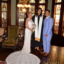Photo of Mary Gehr, Wedding Officiant, a wedding ceremony & reception in Atlanta