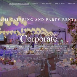 Photo of Alexander Event Catering, a wedding caterer in Miami