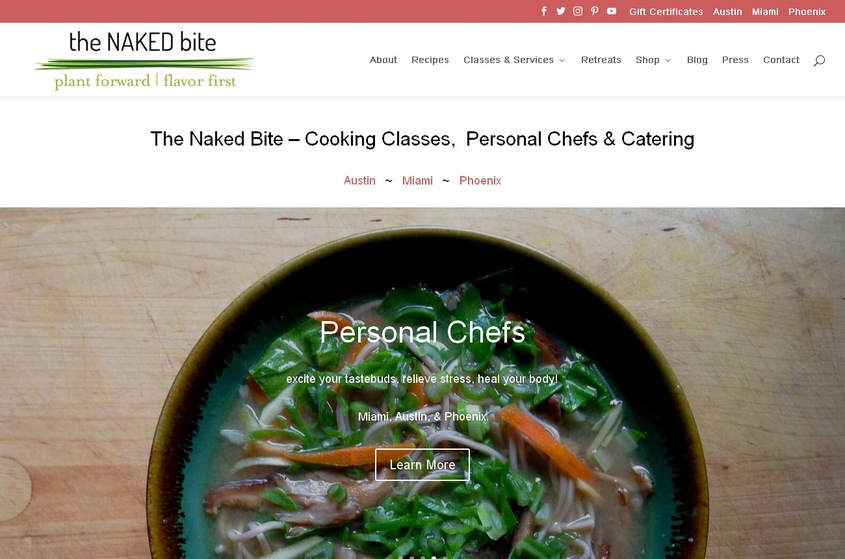 The Naked Bite Personal Chefs and Cooking Classes wedding vendor photo