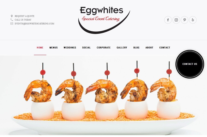 Eggwhites Special Event Catering wedding vendor photo