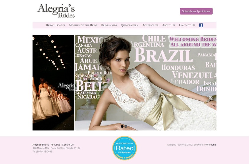 Alegria's Brides wedding vendor photo
