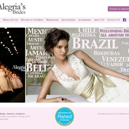 Photo of Alegria's Brides, a wedding bridal boutique in Miami
