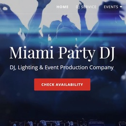 Photo of Miami Party Dj, a wedding DJ in Miami