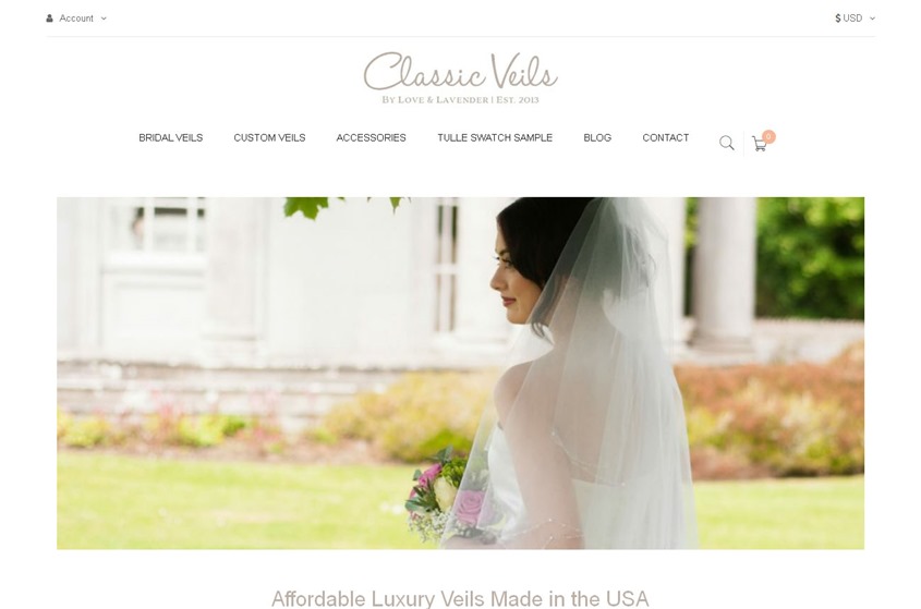 Classic Veils wedding vendor photo