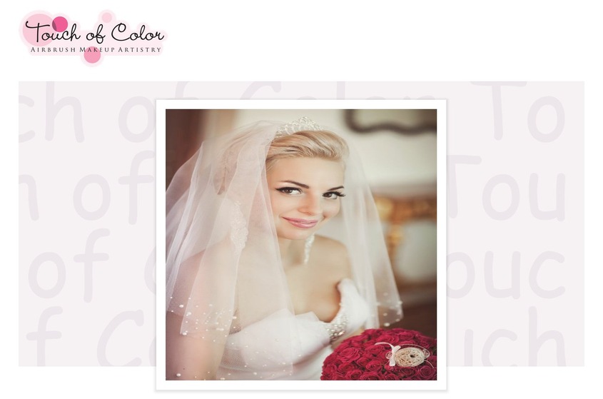 Touch of Color Airbrush Makeup Artistry wedding vendor photo