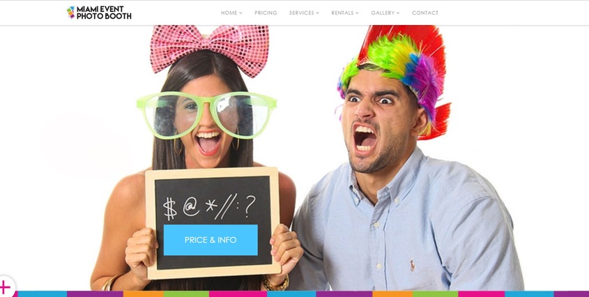 Miami Event Photo Booth Rental wedding vendor photo
