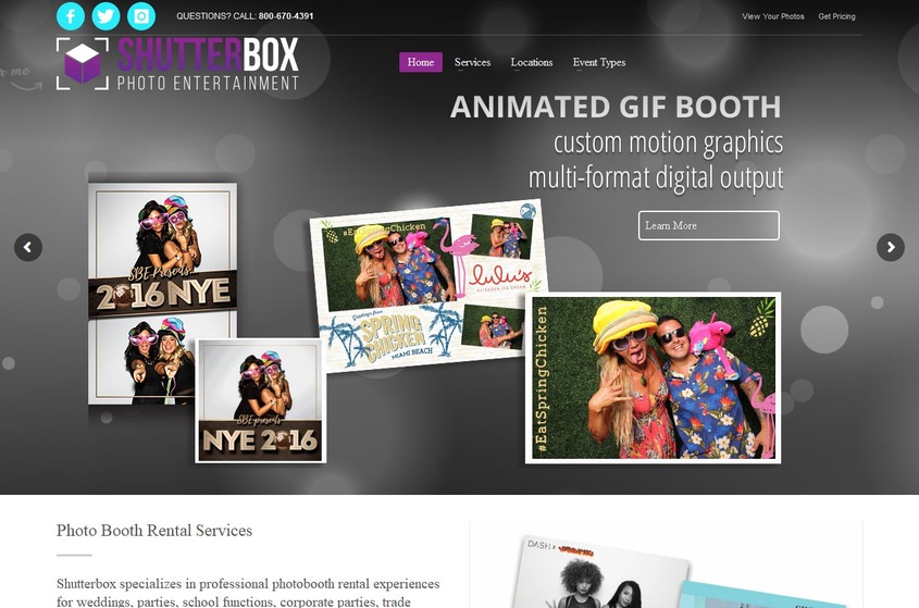 Shutterbox Photobooth wedding vendor photo