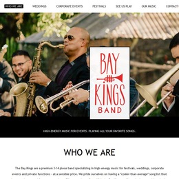 Photo of Baykings Band, a wedding live music in Miami