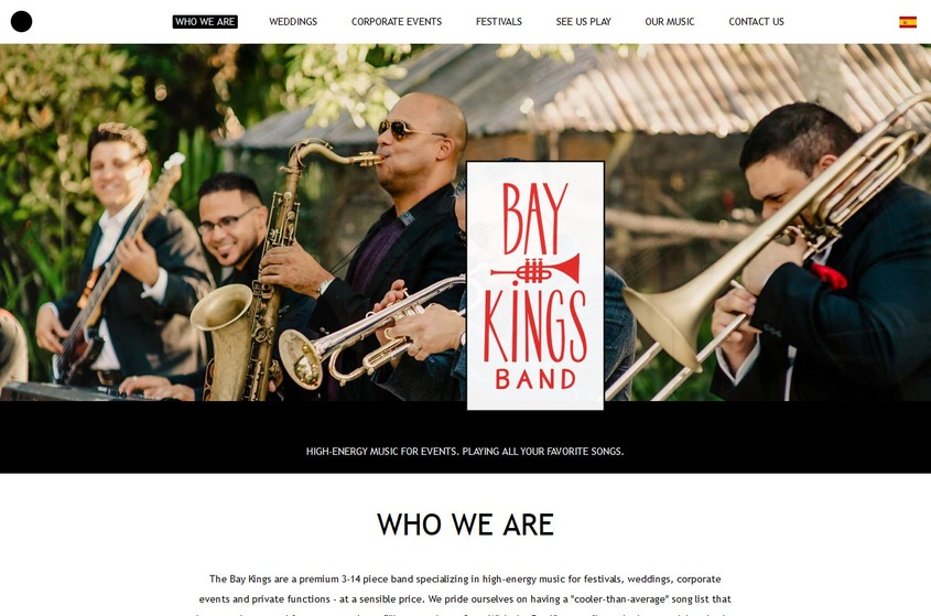 Baykings Band wedding vendor photo