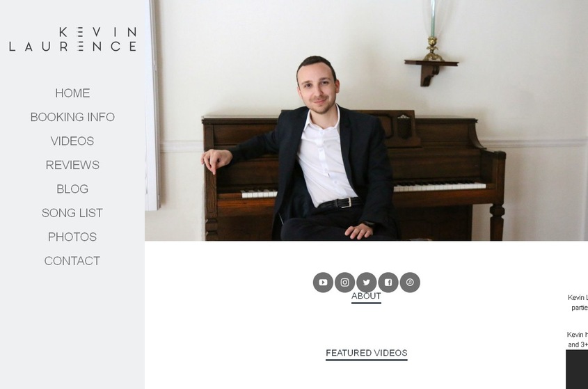 Kevin Laurence Pianist wedding vendor photo