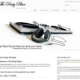 Photo of The Party Place, a wedding rentals in Miami
