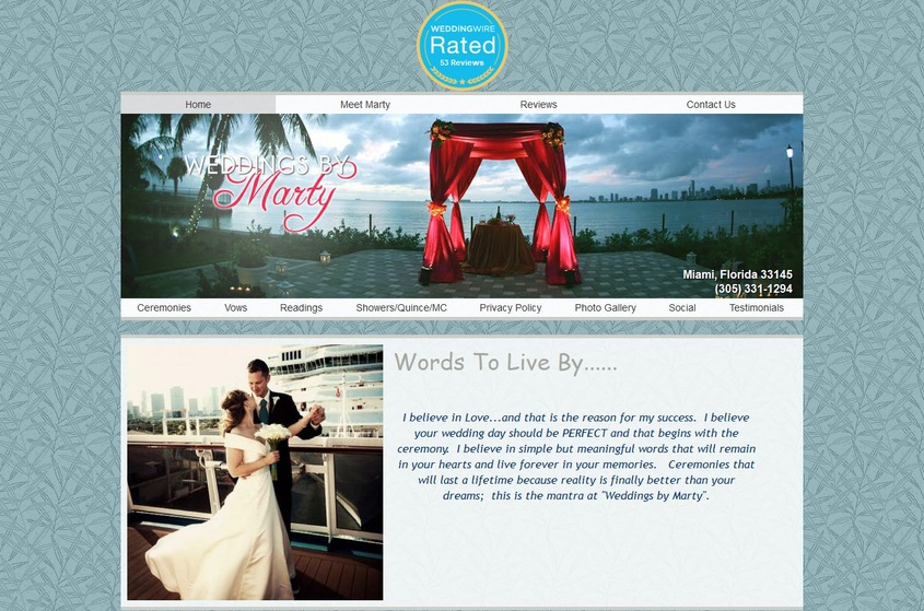 Weddings by Marty wedding vendor photo