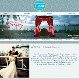 Photo of Weddings By Marty, a wedding MC (Master of Ceremonies) in Miami